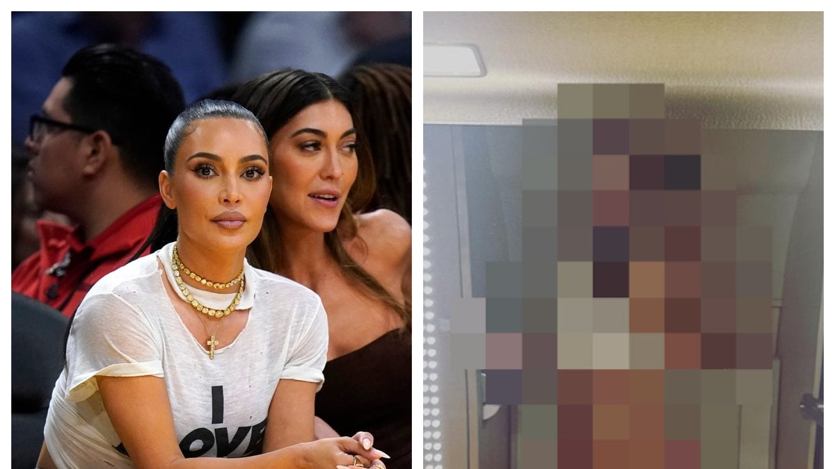 Kim Kardashian både hyllas och kritiseras för sin senaste bild.
